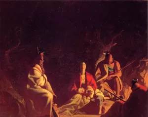 Captured by Indians by George Caleb Bingham Oil Painting