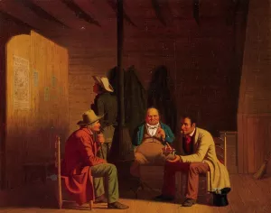 Country Politician painting by George Caleb Bingham