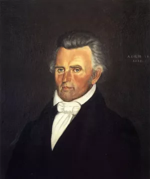 Dr. John Sappington by George Caleb Bingham Oil Painting
