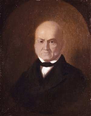 John Quincy Adams by George Caleb Bingham Oil Painting