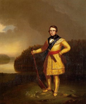 Leonidas Wetmore by George Caleb Bingham Oil Painting