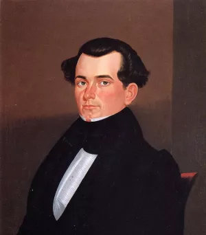 Major James Sidney Rollins by George Caleb Bingham Oil Painting