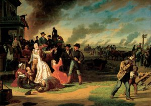 Order No. 11 by George Caleb Bingham Oil Painting