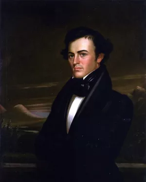 Samuel Bullitt Churchill by George Caleb Bingham Oil Painting