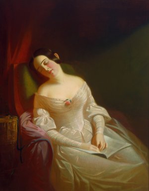 The Dull Story by George Caleb Bingham Oil Painting