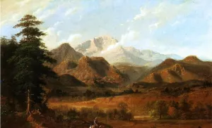View of Pike's Peak painting by George Caleb Bingham