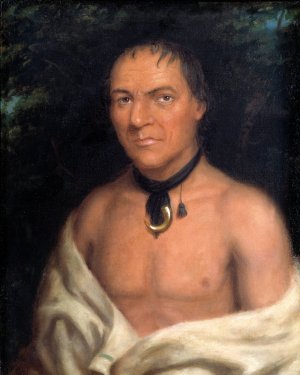 Co-Sne-Boin by George Catlin Oil Painting