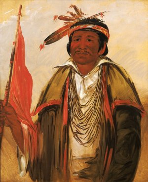 Ke-Chim-Qua, Big Bear by George Catlin Oil Painting