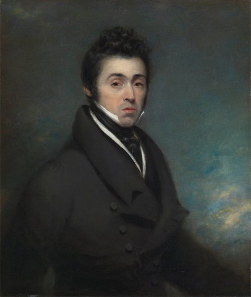 Main Product Photo of An Unknown Man  Painting by George Chinnery