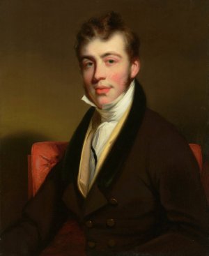 Portrait of a gentleman by George Chinnery Oil Painting