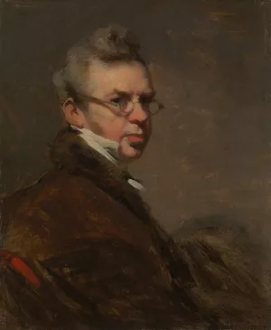 Self-Portrait by George Chinnery Oil Painting