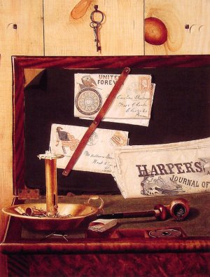Harper's Weekly by George Cope Oil Painting
