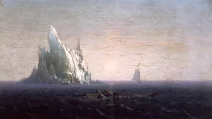 Polar Sea painting by George Curtis