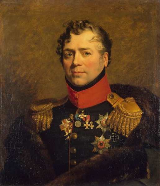 Portrait of Dmitry V. Golitsyn by George Dawe - Hand-Painted Oil Painting Reproduction