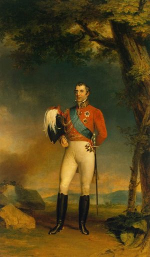 Portrait of Duke of Wellington by George Dawe Oil Painting