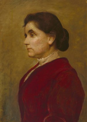 Jane Addams by George De Forest Brush Oil Painting