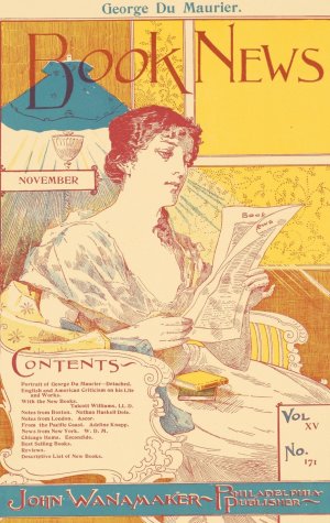 Book News by George Du Maurier Oil Painting