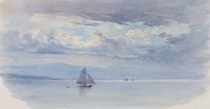 Criccieth, N. Wales II by George Elbert Burr Oil Painting