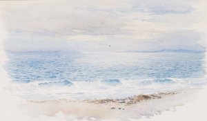 Criccieth, N. Wales by George Elbert Burr Oil Painting