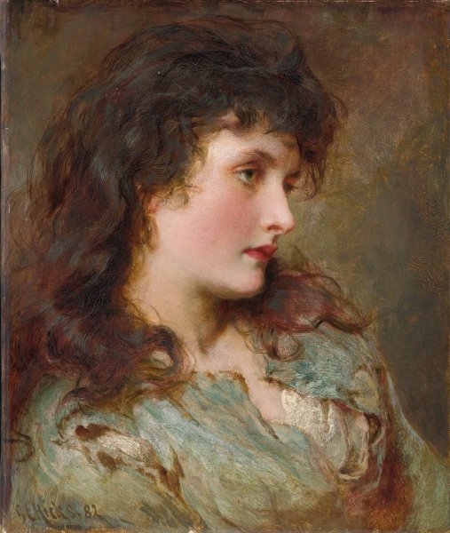 Main Product Photo of Maud Muller  Painting by George Elgar Hicks