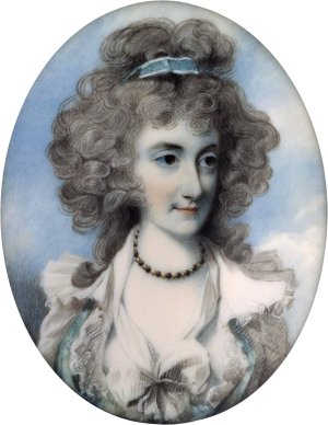 Portrait of a Lady by George Engleheart Oil Painting