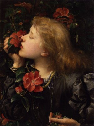 Dame by George Frederic Watts Oil Painting