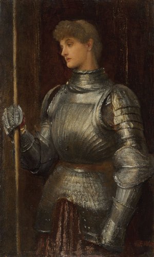 Joan of Arc by George Frederic Watts Oil Painting