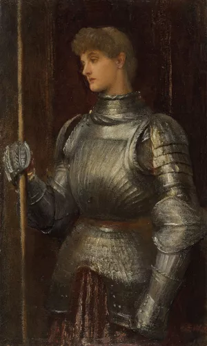 Joan of Arc by George Frederic Watts Oil Painting