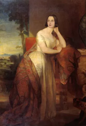 Augusta, Lady Castletown Oil painting by George Frederick Watts
