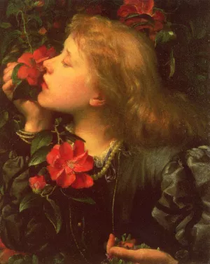 Choosing Oil painting by George Frederick Watts