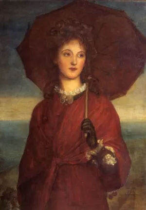 Eveleen Tennant, later Mrs F.W.H. Myers by George Frederick Watts Oil Painting