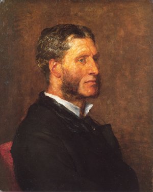 Matthew Arnold by George Frederick Watts Oil Painting