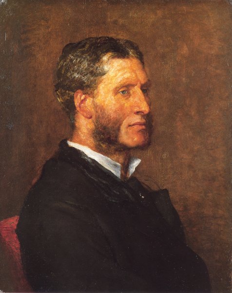 Matthew Arnold by George Frederick Watts - Hand-Painted Oil Painting Reproduction