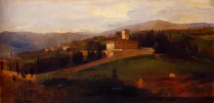 Petraia Oil painting by George Frederick Watts