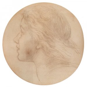 Portrait Of Ellen Terry by George Frederick Watts Oil Painting