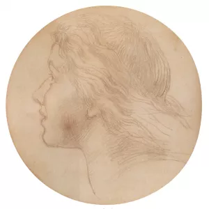 Portrait Of Ellen Terry by George Frederick Watts Oil Painting