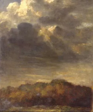 Study of Clouds by George Frederick Watts Oil Painting
