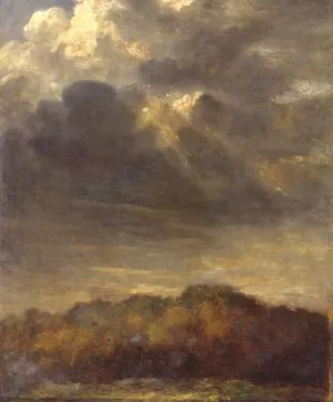 Study of Clouds Oil painting by George Frederick Watts