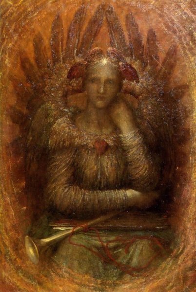 Main Product Photo of The Dweller Within Painting by George Frederick Watts