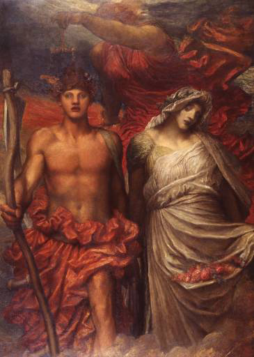 Time, Death and Judgement by George Frederick Watts - Hand-Painted Oil Painting Reproduction