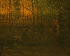 Afterglow by George Fuller Oil Painting