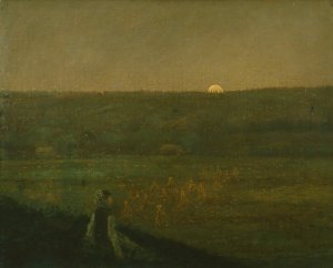 Moonrise by George Fuller Oil Painting