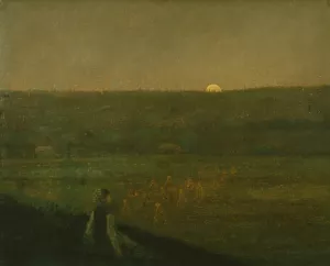 Moonrise by George Fuller Oil Painting