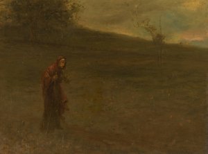 The Gatherer of Simples by George Fuller Oil Painting