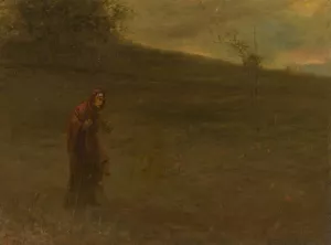 The Gatherer of Simples by George Fuller Oil Painting