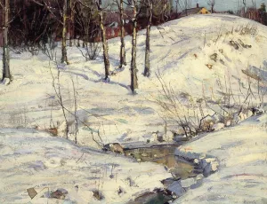 Hillside Shadows by George Gardner Symons Oil Painting