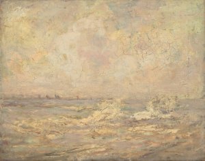 Seascape by George Grosvenor Thomas Oil Painting