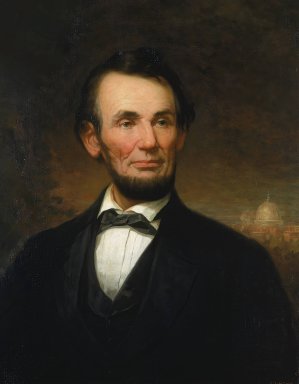 Abraham Lincoln by George H. Story Oil Painting