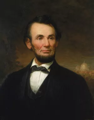 Abraham Lincoln by George H. Story Oil Painting