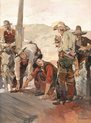 Seats of the Haughty by George Hand Wright Oil Painting